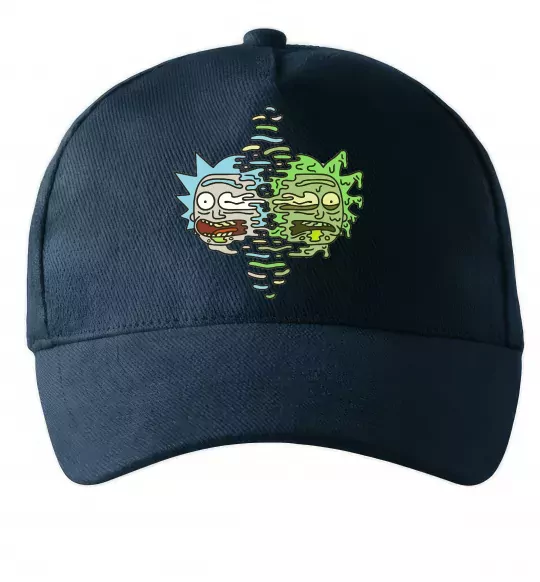 Кепка Toxic Rick Темно-синий фото