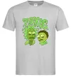 Чоловіча футболка Toxic Rick and Morty Сірий фото