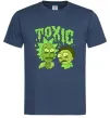 Чоловіча футболка Toxic Rick and Morty Темно-синій фото