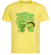 Чоловіча футболка Toxic Rick and Morty Лимонний фото