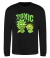 Свитшот Toxic Rick and Morty Черный Свитшот Toxic Rick and Morty Черный фото