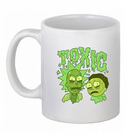Чашка керамическая Toxic Rick and Morty