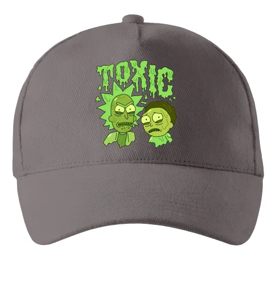 Кепка Toxic Rick and Morty Серый фото