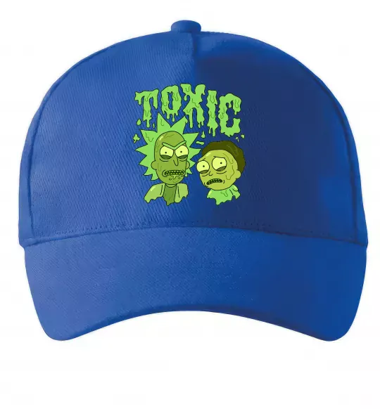 Кепка Toxic Rick and Morty Ярко-синий фото