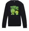 Детский Свитшот Toxic Rick and Morty Черный фото