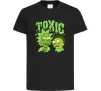 Детская футболка Toxic Rick and Morty Черный фото