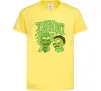 Детская футболка Toxic Rick and Morty Лимонный фото