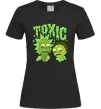 Жіноча футболка Toxic Rick and Morty Чорний фото