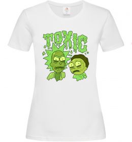 Женская футболка Toxic Rick and Morty