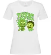 Жіноча футболка Toxic Rick and Morty Білий фото