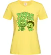 Жіноча футболка Toxic Rick and Morty Лимонний фото