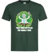 Чоловіча футболка That was my plan Rick Темно-зелений Чоловіча футболка That was my plan Rick Темно-зелений фото