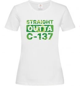 Женская футболка Straight outta C-137