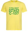 Чоловіча футболка Straight outta C-137 Лимонний Чоловіча футболка Straight outta C-137 Лимонний фото
