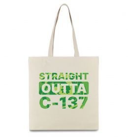 Эко-сумка Straight outta C-137