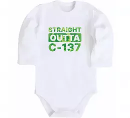 Детский боди Riiick Белый фото