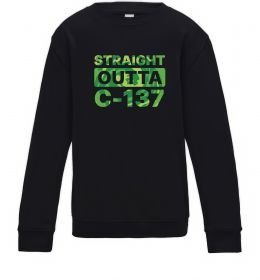 Дитячий світшот Straight outta C-137