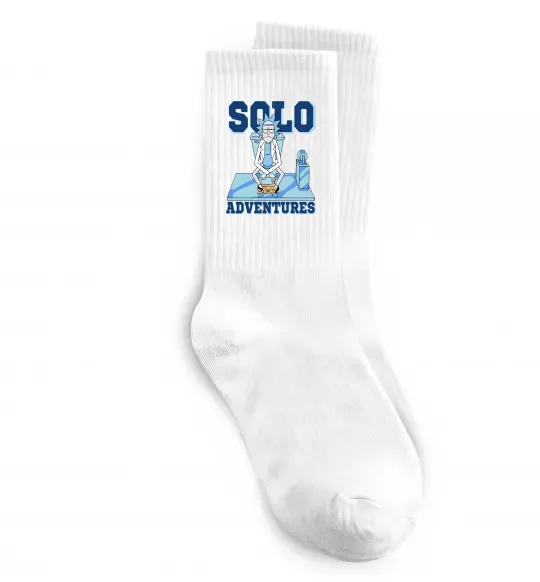 Носки Solo adventures Белый фото