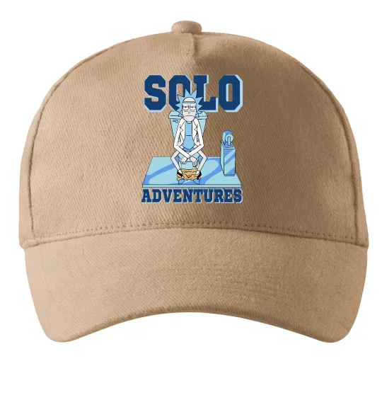 Кепка Solo adventures Песочный фото