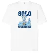Футболка Оверсайз Solo adventures Белый фото