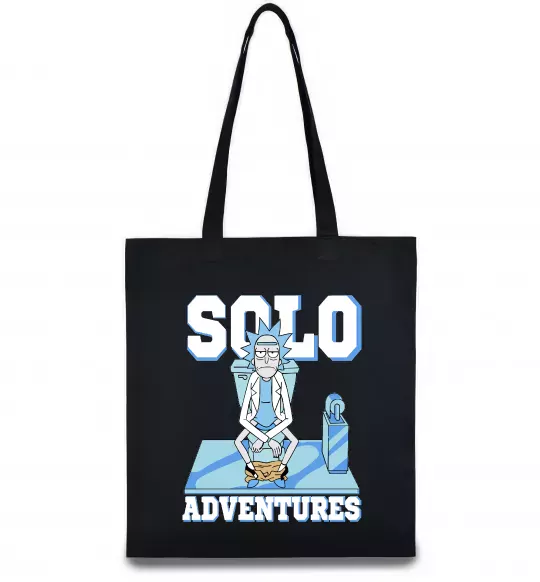 Эко-сумка Solo adventures Черный фото