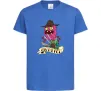 Детская футболка Scary Terry Ярко-синий фото