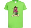 Детская футболка Scary Terry Лаймовый фото