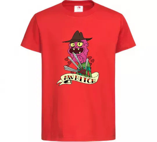 Детская футболка Scary Terry Красный фото