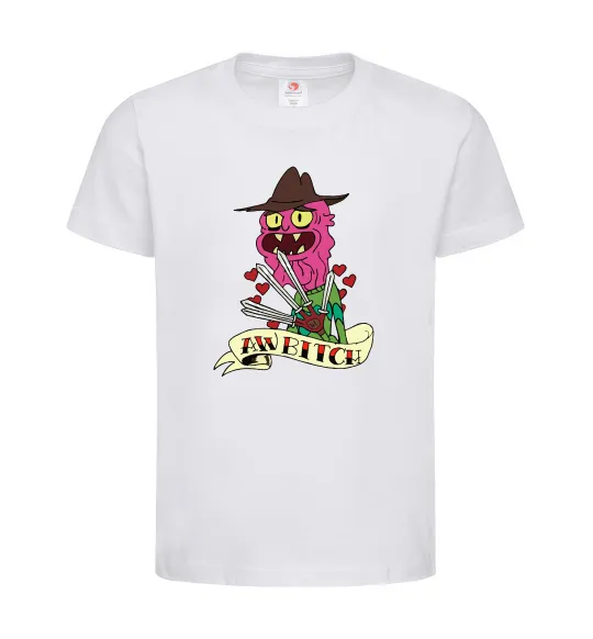 Детская футболка Scary Terry Белый фото