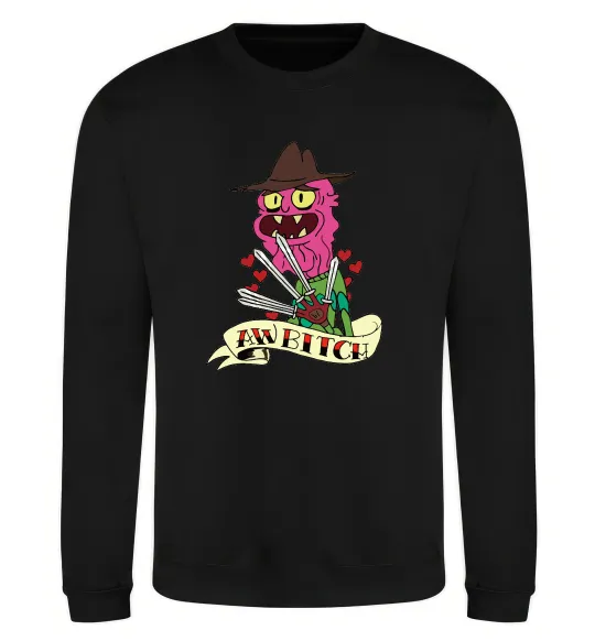 Світшот Scary Terry Чорний фото