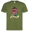 Чоловіча футболка Scary Terry Оливковий Чоловіча футболка Scary Terry Оливковий фото