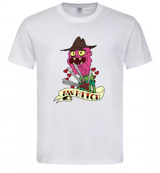 Чоловіча футболка Scary Terry Білий фото