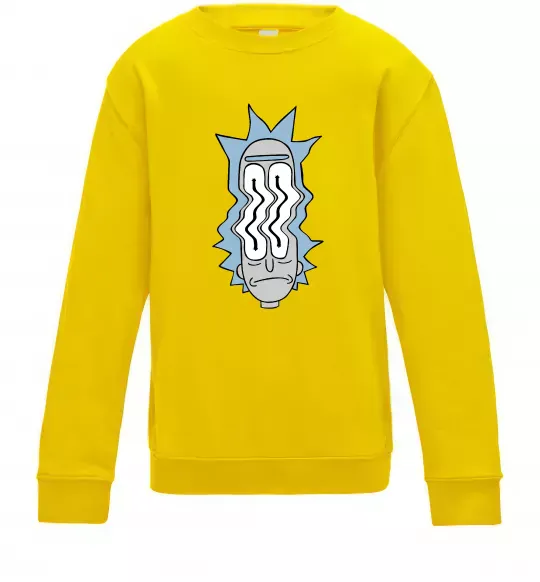 Детский Свитшот Riiick Солнечно желтый фото