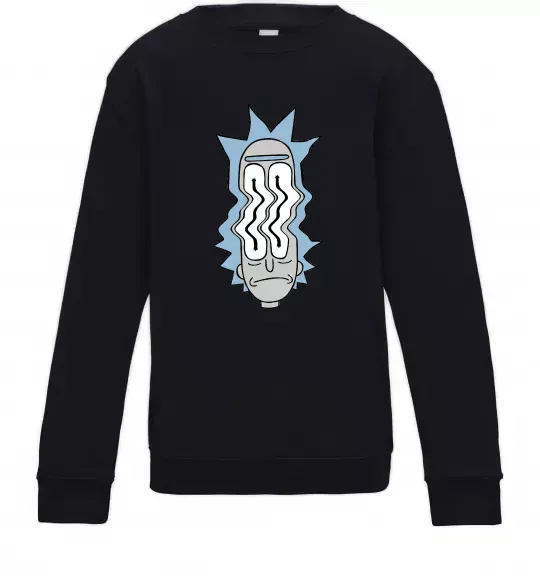 Детский Свитшот Riiick Черный фото