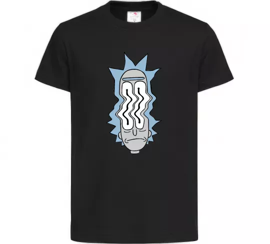 Детская футболка Riiick Черный фото