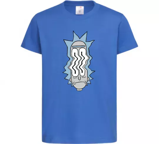 Детская футболка Riiick Ярко-синий фото