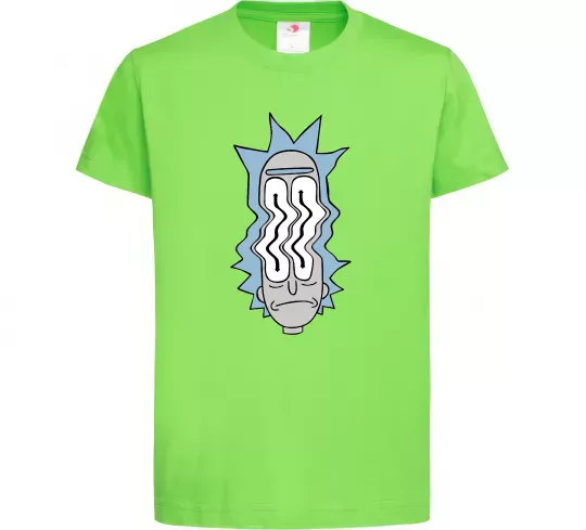 Детская футболка Riiick Лаймовый фото
