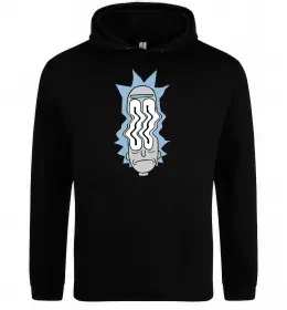 Мужская толстовка (худи) Riiick Черный фото