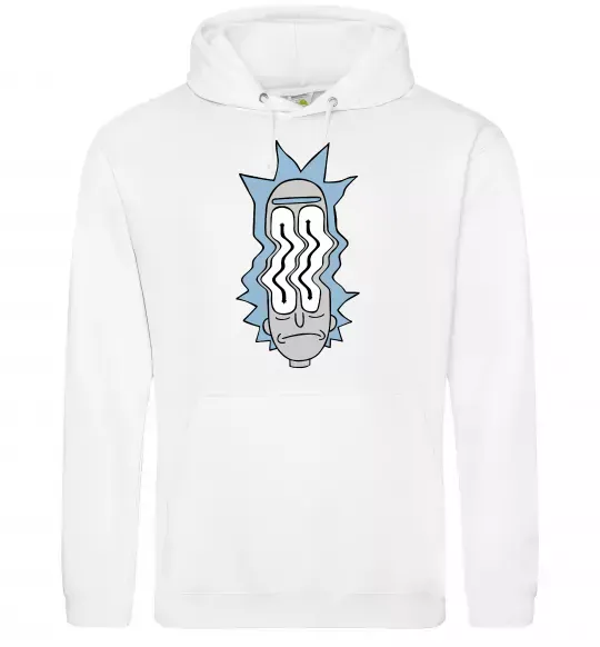 Женская толстовка (худи) Riiick Белый фото