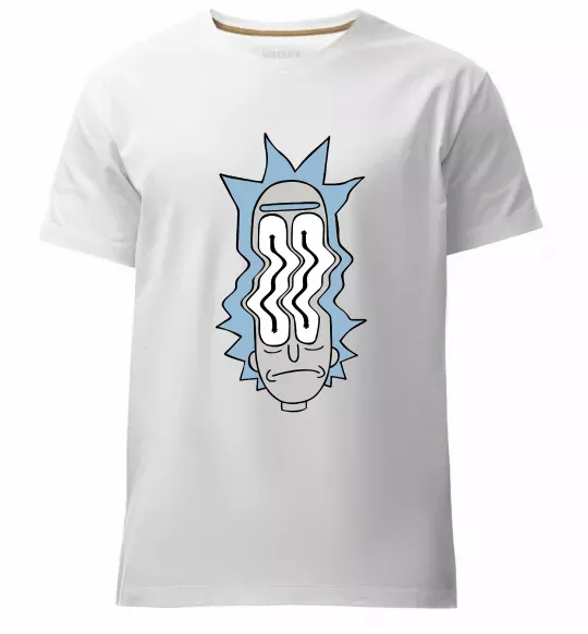 Чоловіча преміум футболка Riiick Білий фото