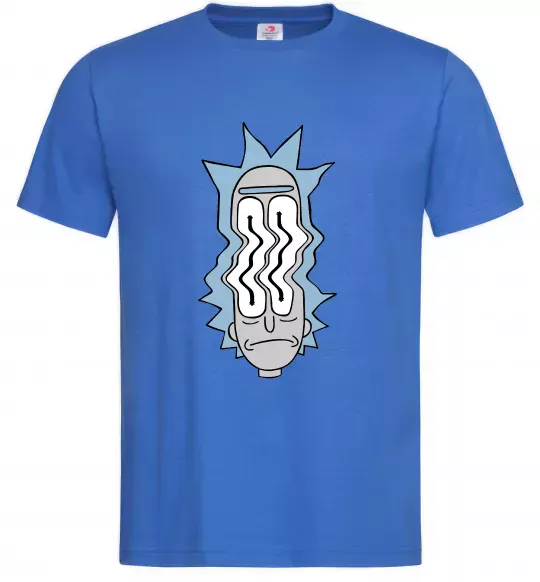 Мужская футболка Riiick Ярко-синий фото