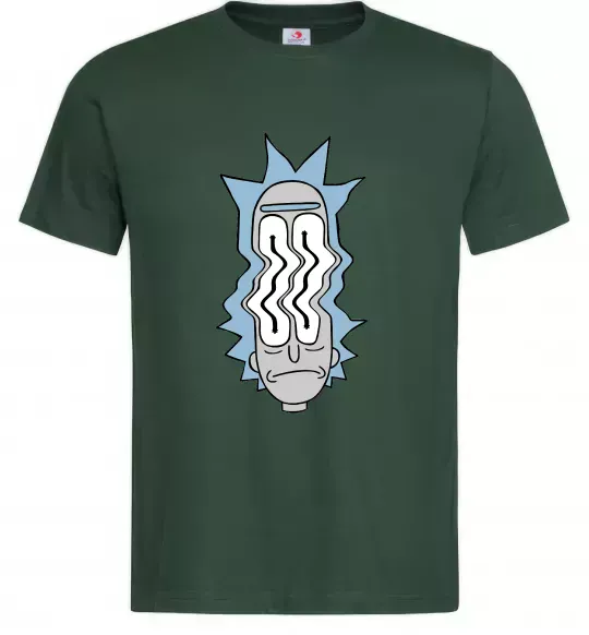 Мужская футболка Riiick Темно-зеленый фото