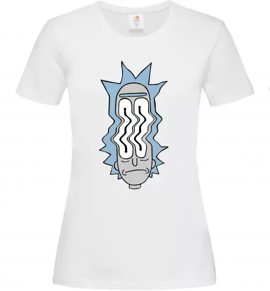 Жіноча футболка Riiick Білий фото