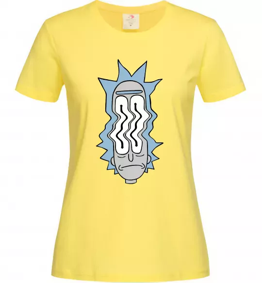 Жіноча футболка Riiick Лимонний фото