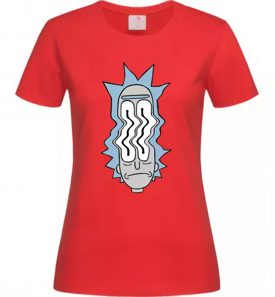 Жіноча футболка Riiick Червоний фото