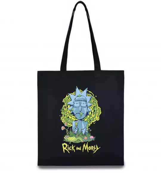 Еко-сумка Rick statue Чорний фото