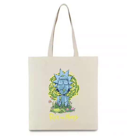 Еко-сумка Rick statue Бежевий фото
