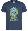 Мужская футболка Rick statue Темно-синий Мужская футболка Rick statue Темно-синий фото