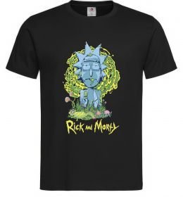 Мужская футболка Rick statue