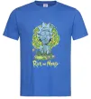 Мужская футболка Rick statue Ярко-синий Мужская футболка Rick statue Ярко-синий фото